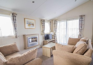 Luxury 6 berth lodge with decking at Manor Park in Hunstanton ref 23205K