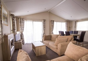 Luxury 6 berth lodge with decking at Manor Park in Hunstanton ref 23205K