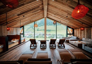 Luxury apartment with sauna, right on the skislope