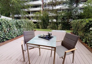 Luxury apartment 0.14 with terrace & parking space - close to the beach in Timmendorfer Strand