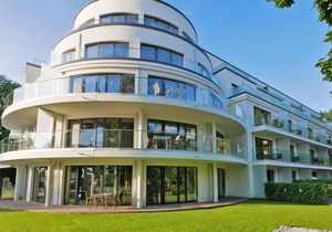 Luxury apartment 0.14 with terrace & parking space - close to the beach in Timmendorfer Strand