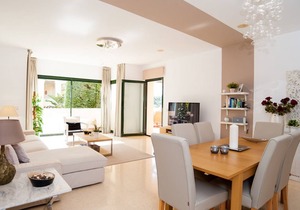 Luxury apartment 4 pers, quiet location with golf view, near Puerto Banus
