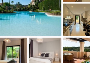 Luxury apartment 4 pers, quiet location with golf view, near Puerto Banus