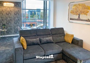 Luxury Deansgate Apt Canal View & Free Parking