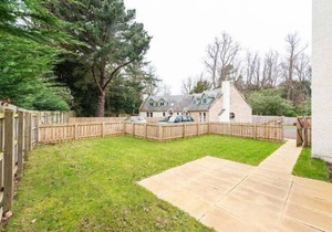 Luxury lodge, set in 40 acres of beautiful private gardens at Carberry Tower Estate.