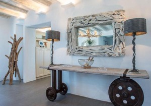 Luxury Paros Villas De Luxe Villa 4 Bedrooms Astounding Sea View & Access To Pool Tserdakia