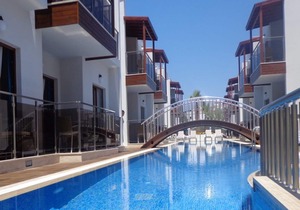 Luxury self catering 1 bedroom holiday apartment for rent in Turgutreis, Bodrum