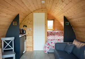 Luxury two-bed Glamping Pod in County Clare