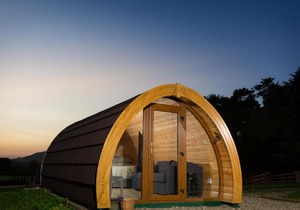 Luxury two-bed Glamping Pod in County Clare