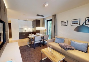 Luxury vacation apartment 1.08 with balcony & sauna in Timmendorfer Strand - close to the beach