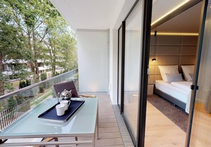Luxury vacation apartment 1.08 with balcony & sauna in Timmendorfer Strand - close to the beach