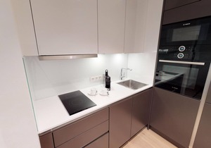 Luxury vacation apartment 1.10 for 2 people with dog with balcony near the beach