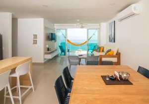 Magico Apartamento Frente al Mar 3 Habitaciones AR91