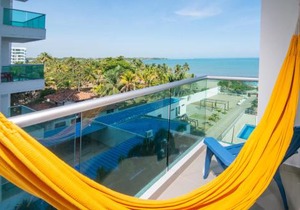 Magico Apartamento Frente al Mar 3 Habitaciones AR42
