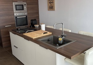 Magnificent T2 sea view 4* at the tourist office, Swimming pool + Scooter possibility