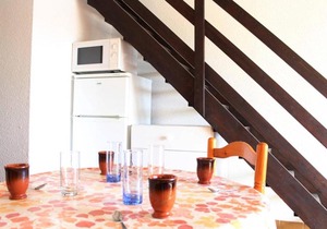 Maison 2 pièces, cabine, 6 pers, plage à 400m, parking, terrasse - FR-1-229C-187