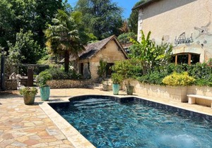Maison de 4 chambres avec piscine partagee spa et jardin amenage a Saint Front de Pradoux