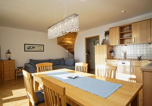 Maisonette apartment near the harbor with sea view, balcony - Hafenhäuser Breege FeWo 06