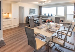 Meerblick - Logenplatz 55 - Moderne 2-zimmerwohnung mit Meerblick und ca. 65 m² Wohnfläche, für bis