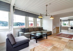 Mesmerizing Flat with Bosphorus View in Sariyer