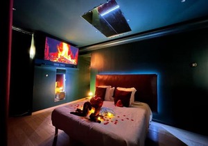 Mieuxqualhotel jacuzzi privatif Velvet Desire