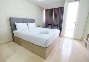 Minimalist Studio Menteng Park Apartment By Travelio