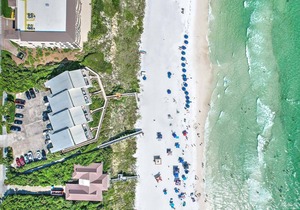 Mistral 12- Beachfront Unit with Great Views in desired location of 30A.