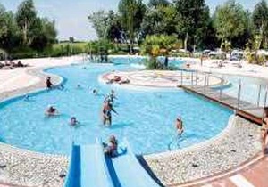 Mobilehome at camping Laguna Village