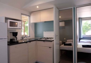 Mobilehome with pools for young and old
