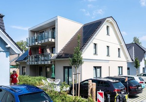Modern accommodation close to the beach.