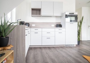 Modern accommodation close to the beach.