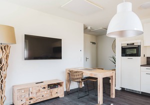 Modern accommodation close to the beach.