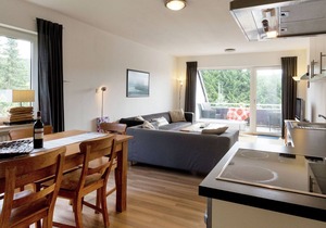 Modern apartment in Küstelberg with private balcony
