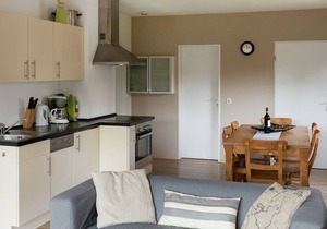 Modern apartment in Küstelberg with private balcony