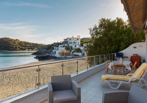 Modern Beach Front Condo South Crete