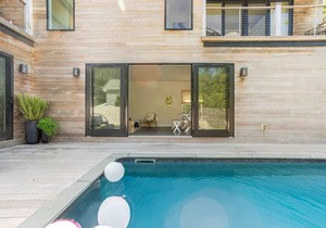 Modern Beach Retreat w/ Pool and Private Beach