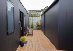 Modern Beach Tiny Homes in New Plymouth