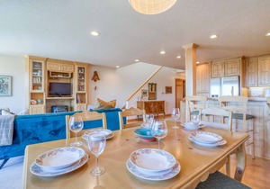 Modern Beauty on Private Street has Netarts Bay, Ocean Views, Putting Green!