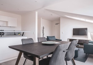 Modern house on the Baltic Sea