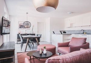 Modern house on the Baltic Sea