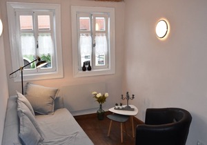 Modern holiday apartment (85sqm) with historical flair