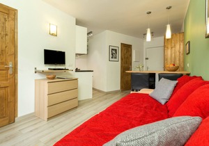 Modern refurbished one bedroom apartment in Chamonix Sud.