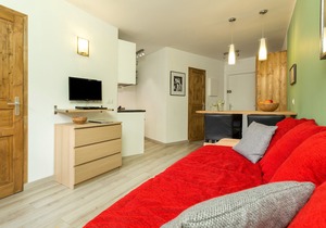 Modern refurbished one bedroom apartment in Chamonix Sud.