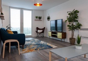 Modern & Spacious 2 Bed Apartment by Old Trafford