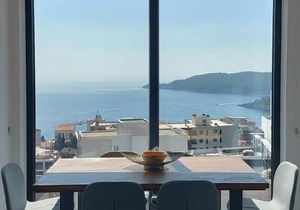Modern Top Floor Sea View 3BR with Pools, Spa & Fitness