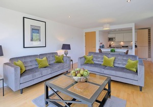 Modern two bedroom Aberdeen apartment with river views