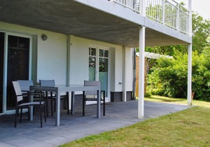 Modern vacation apartment with sauna and terrace - Ferienresidenz Zwei Bodden 112