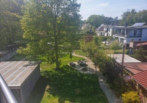 moderne FeWo Nr 5 mit Balkon, Sauna im Haus, Garten - Ferienwohnungen am Wald