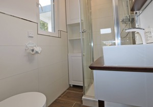 Moderner 2-zimmer Bungalow mit Herrlicher Terrasse - 40 m vom Strand Entfernt!
