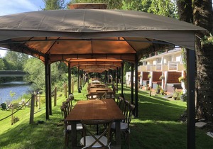 Moon River Suites Wedding Party Lodging on River